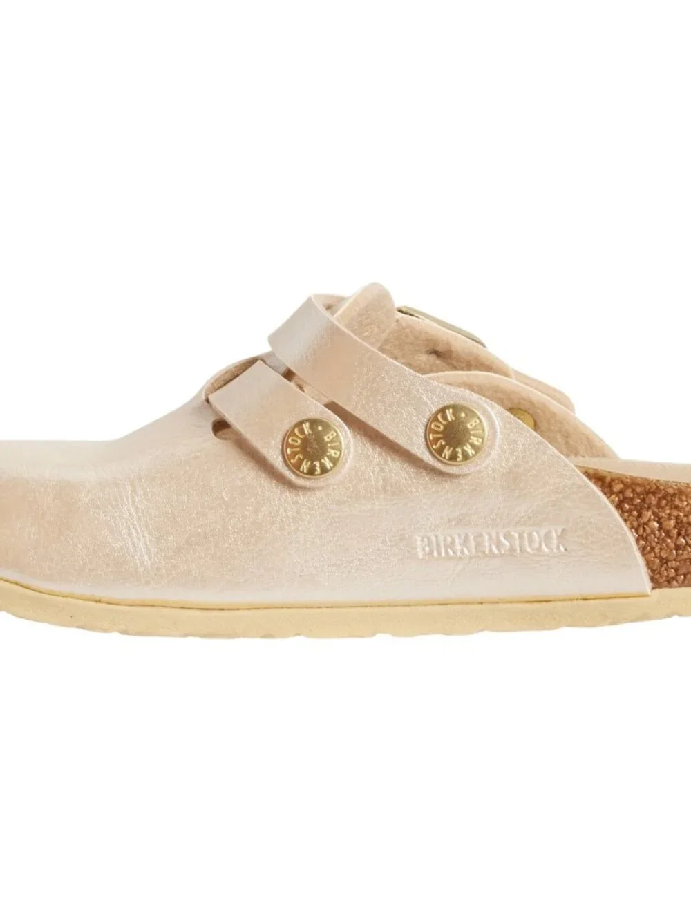 NEW Birkenstock Boston Graceful Clogs Shoes Pearl White Euro 31 BIg Kids Youth 1